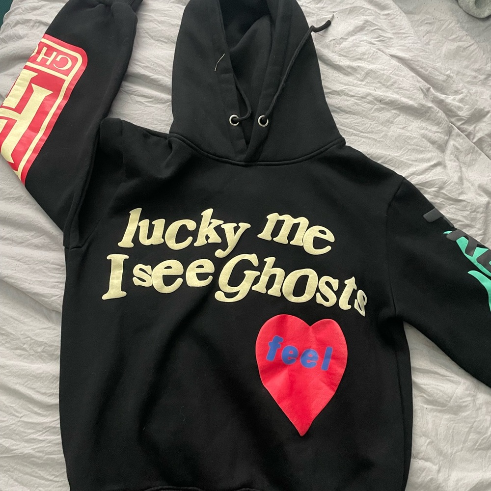 Got this from Amazon. Great material. Worn once. Puff paint letters. - Picture 2 of 4